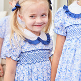 Halloween Toile Smocked Dress- FINAL SALE