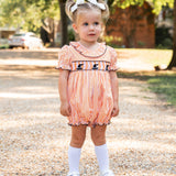 Witch Hats Smocked Bishop Bubble- FINAL SALE