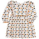 Vintage Halloween Print Knit Dress- FINAL SALE