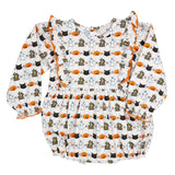 Vintage Halloween Print Knit Bubble- FINAL SALE