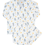 Dancing Skeleton Button Down Pajamas-FINAL SALE