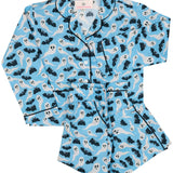 Ghost And Bats Pajama Set- FINAL SALE