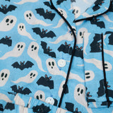 Ghost And Bats Pajama Set- FINAL SALE