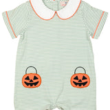 Jack O' Lantern Pocket Shortall- FINAL SALE