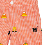 Spooky Embroidered Halloween Pants- FINAL SALE
