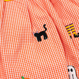 Spooky Embroidered Halloween Dress- FINAL SALE