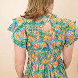 Tropical Floral Grace Ladies Dress- FINAL SALE