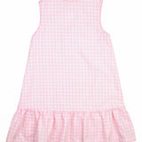 Jack-O-Lantern Applique Gingham Jumper- FINAL SALE