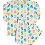 Easter Egg Pajamas in Sherbert-FINAL SALE