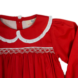 Red Smocked Bubble