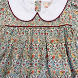 William Morris Inspired Bird Print Bubble