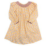 Pumpkin Parterre Smocked Dress