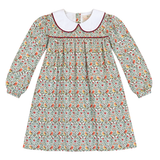 William Morris Inspired Bird Print Dress