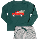 Holiday Hauler Gingham Pant Set