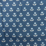 Indigo Meadow Block Print Dress