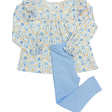Trick-Or-Treat Toile Knit Legging Set