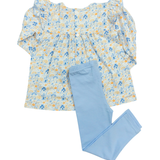 Trick-Or-Treat Toile Knit Legging Set