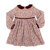 Fall Floral Bronte Corduroy Dress