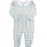 Trick-Or-Treat Toile Knit Romper