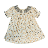 Boo Crew Smocked Bishop Dress