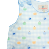 Pumpkin Parade Gingham Shortall