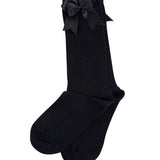 Knee Socks with Satin Bow