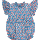 Periwinkle Floral Grace Bubble- FINAL SALE