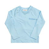 Rash Guard Long Sleeve in Coastal Blue