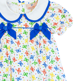 Retro Ribbon Knit Dress