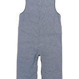 Train Embroidered Gingham Longall