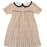 Falling Leaves Plaid Dress
