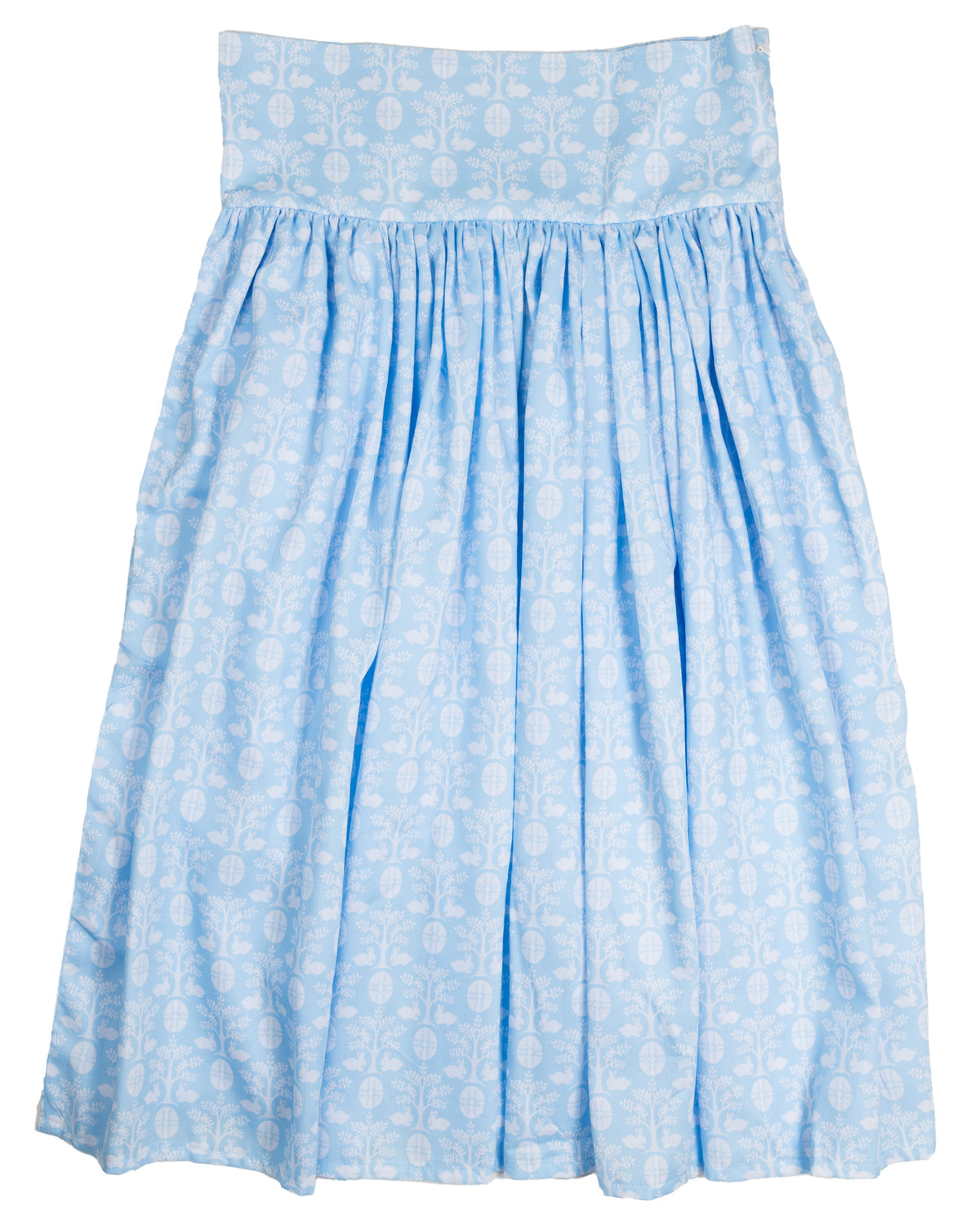 Blue Bunny Midi Skirt For Woman-FINAL SALE