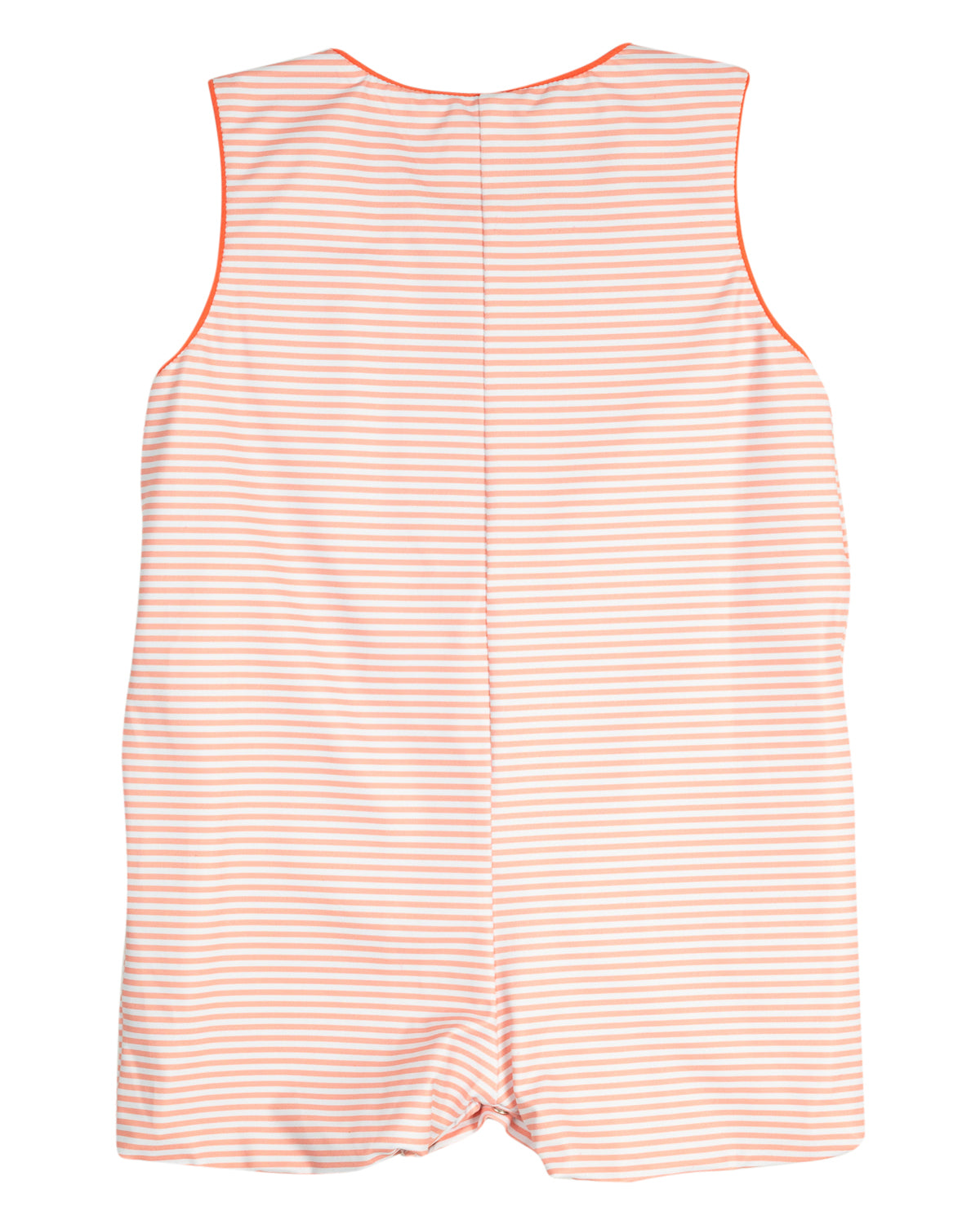 Jackolantern Pockets Striped Knit Shortall