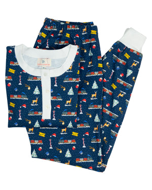 Polar Express Adult Pajama Set