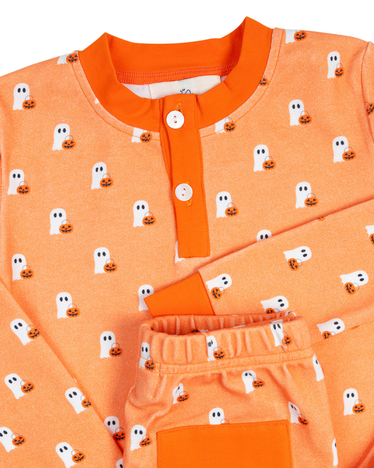 Ghost and Jackolanterns Pajama Set