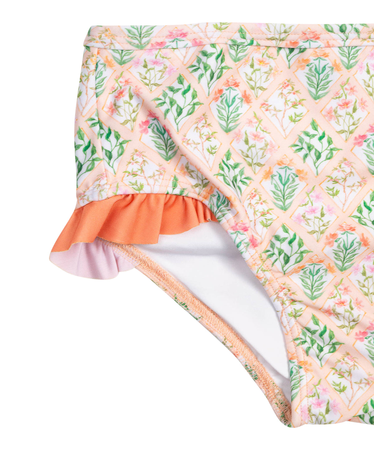 Peachy Florals Bikini-FINAL SALE