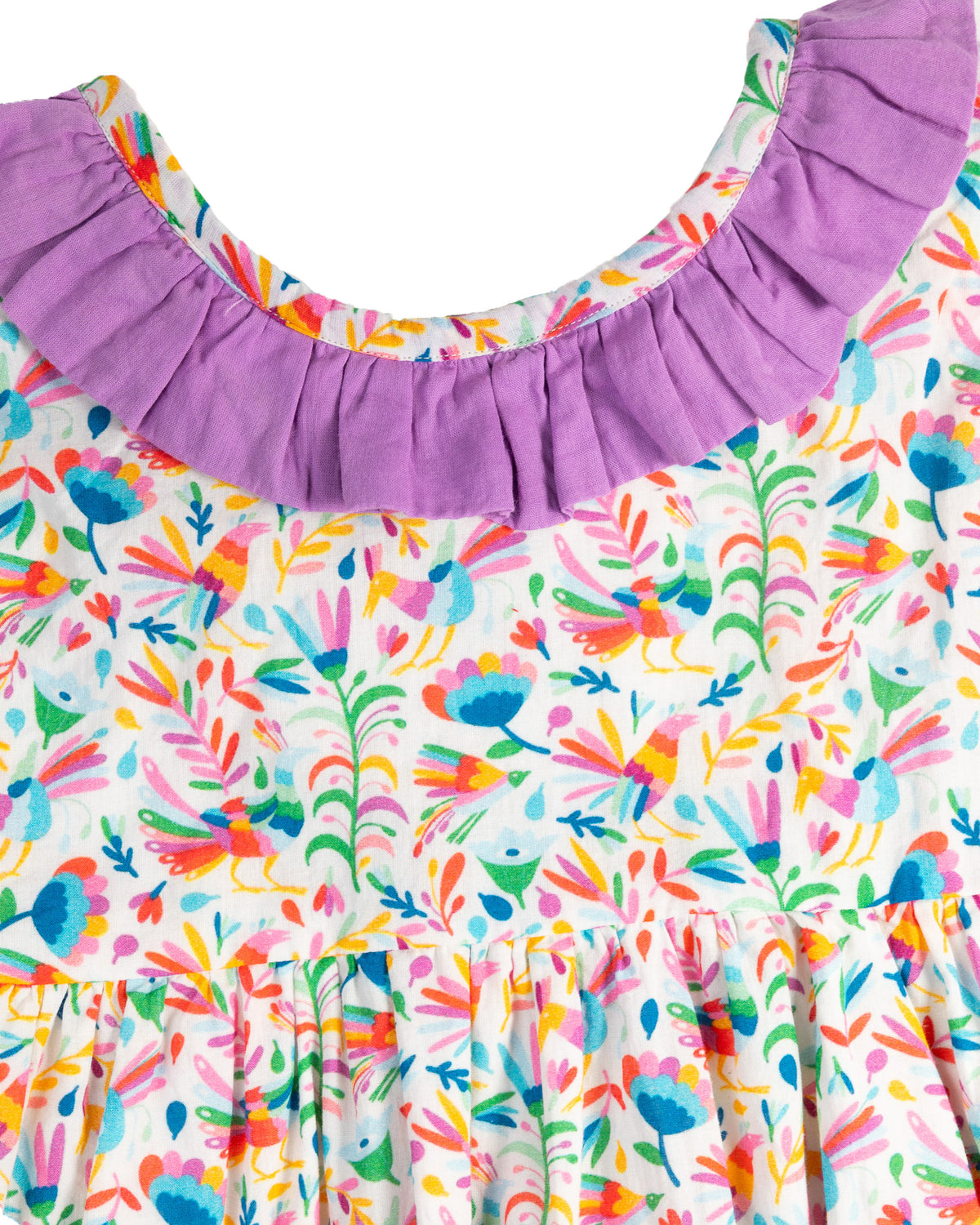 Colorful Otomi Cotton Bubble-FINAL SALE