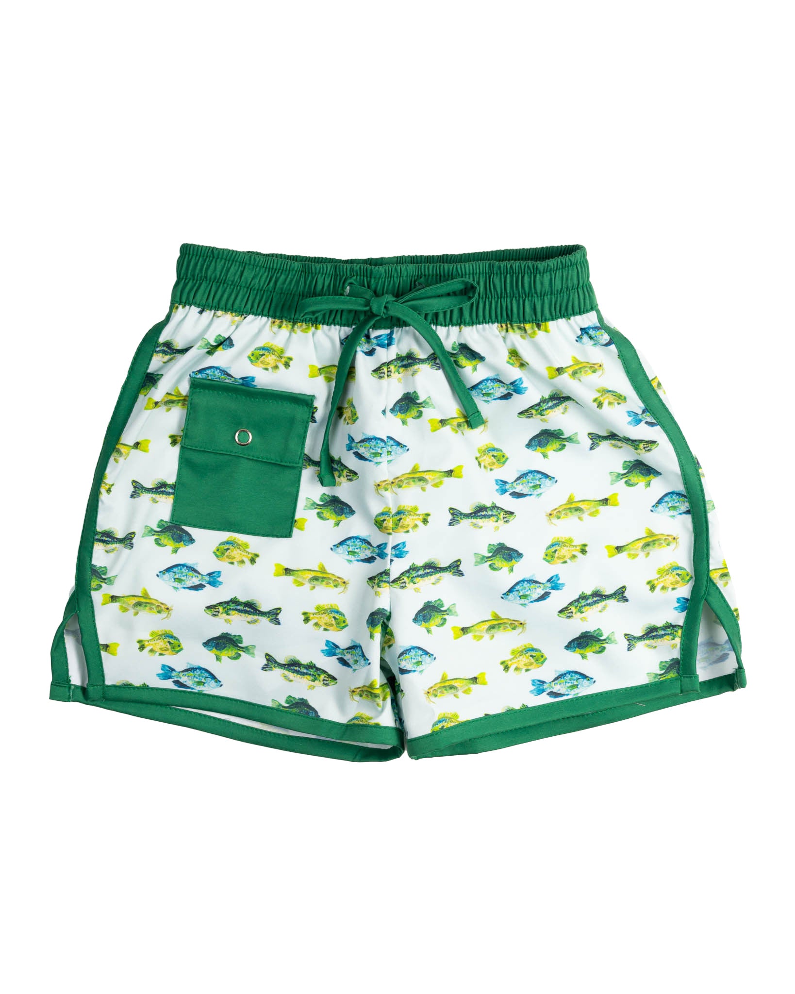 Saltwater Fish Swim Trunks-FINAL SALE