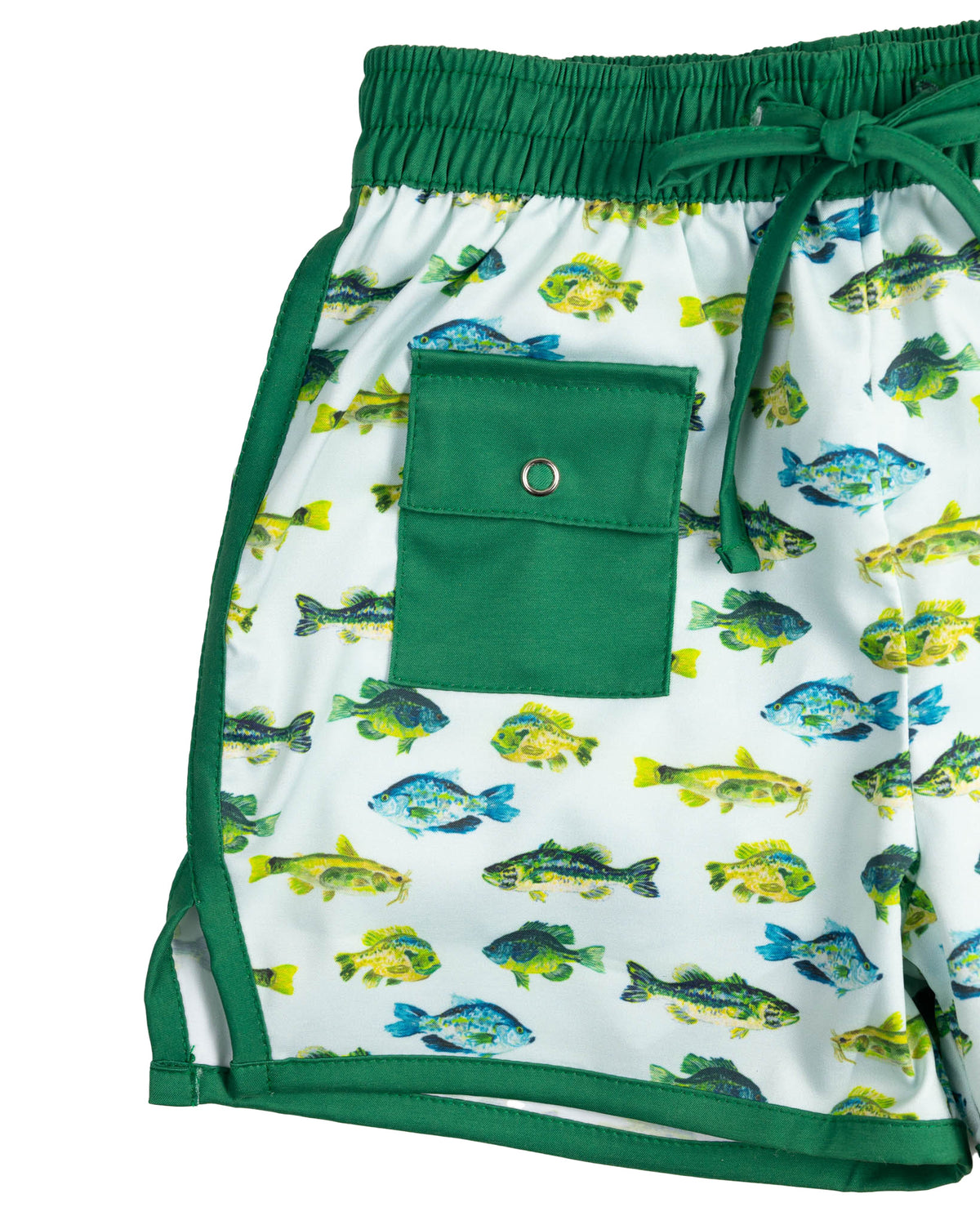 Saltwater Fish Swim Trunks-FINAL SALE