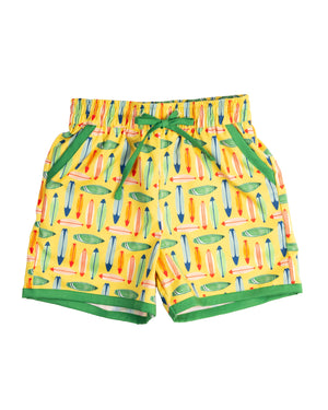 Surfs Up Swim Trunks-FINAL SALE