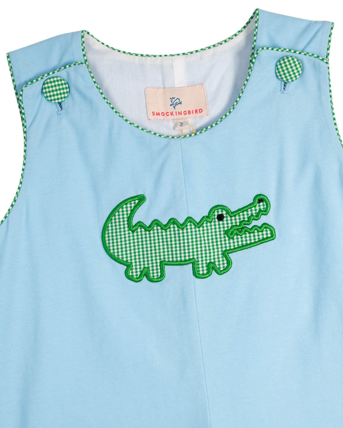 Alligator Applique Shortall