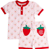 Strawberry Fields Short Sleeve Pajama Set