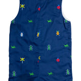 Insects Embroidered Shortall