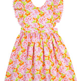 Pink Bunch of Flowers Penny Dress