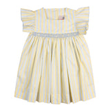 Sunshine Stripes Smocked Dress