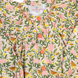 Pink Smocked William Morris Inspired Butterfly Dress