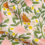 Pink Smocked William Morris Inspired Butterfly Dress