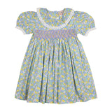Spring Bloom Smocked Dress