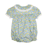 Spring Bloom Smocked Bubble
