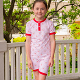 Strawberry Fields Short Sleeve Pajama Set